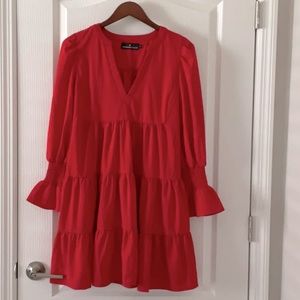 Pomander Place red Kenzo dress, Size M